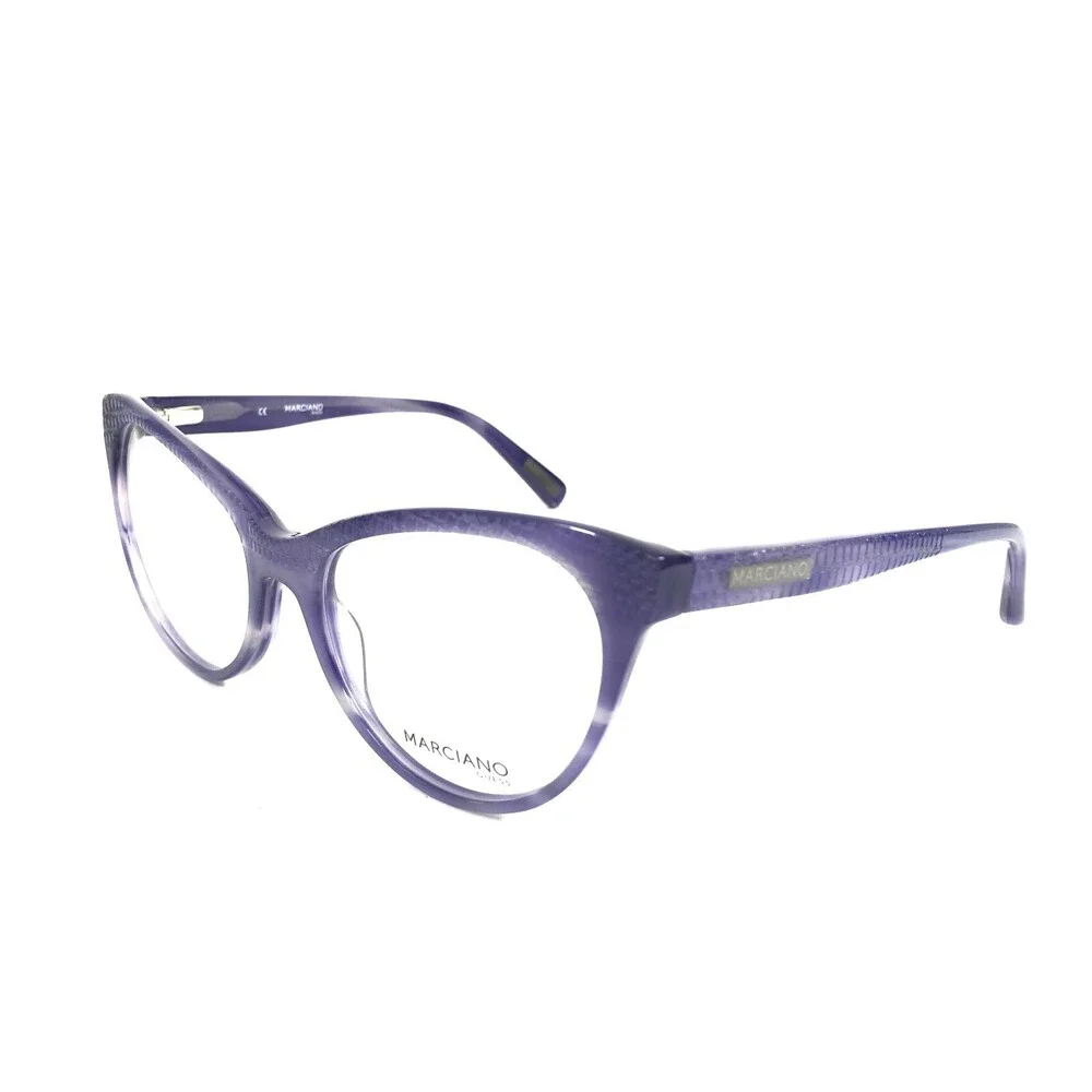 Marciano by Guess Eyeglasses Frames GM 234 PUR Purple Reptile Print 53-17-135